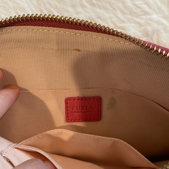 Furla Pink Crossbody Bag with Gold Hardware - Picture 3 of 5